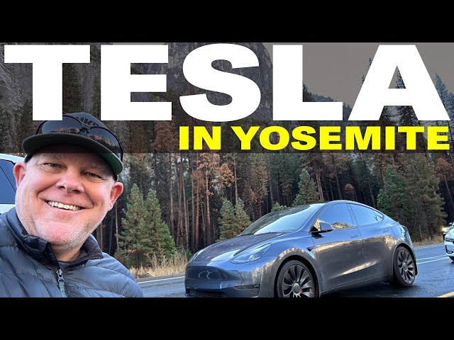 Exploring Yosemite's Beauty in Our Tesla Model Y