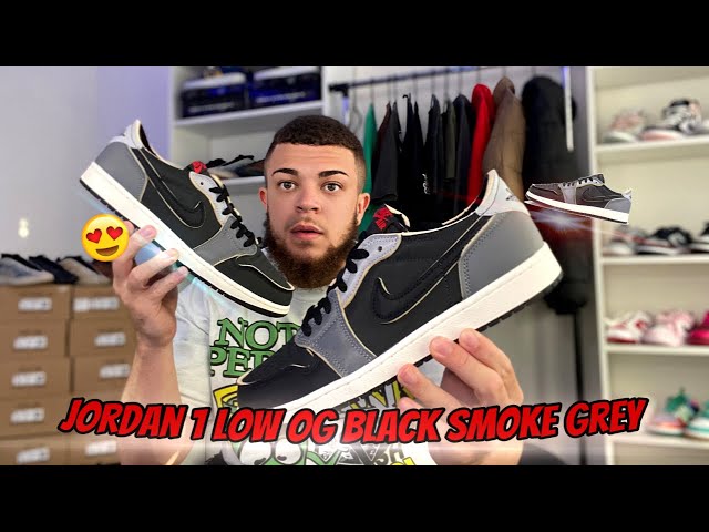 JORDAN 1 LOW OG BLACK SMOKE GREY! BEST JORDAN 1 LOW RELEASE OF THE YEAR!? (Shoe Review/Cop Or Drop)