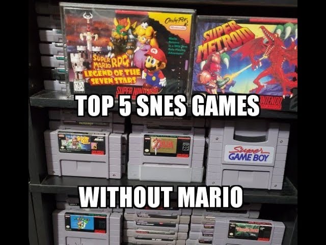 The Tops - TOP 5 SNES GAMES WITHOUT MARIO - presented by LASTCALLGAMING