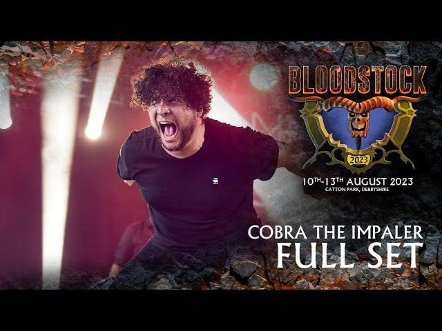 Cobra the Impaler Live at Bloodstock 2023 - Full Set on Sophie Lancaster Stage