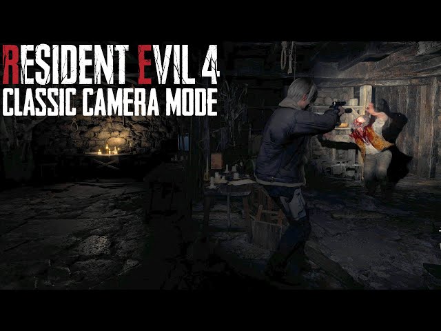 Resident Evil 4 Remake with Fixed Camera | Classic Camera Mod Concept - Gigabyte RTX 4080 EAGLE OC