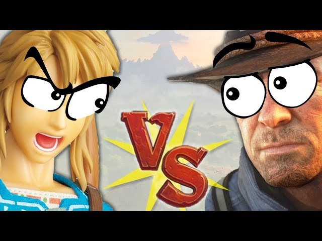 ZELDA vs RED DEAD 2, but explained with food