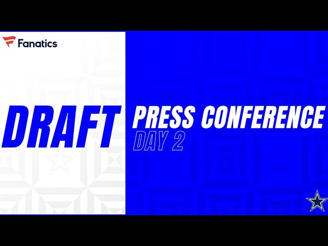 Post-Draft Press Conference Day 2 | Dallas Cowboys 2022