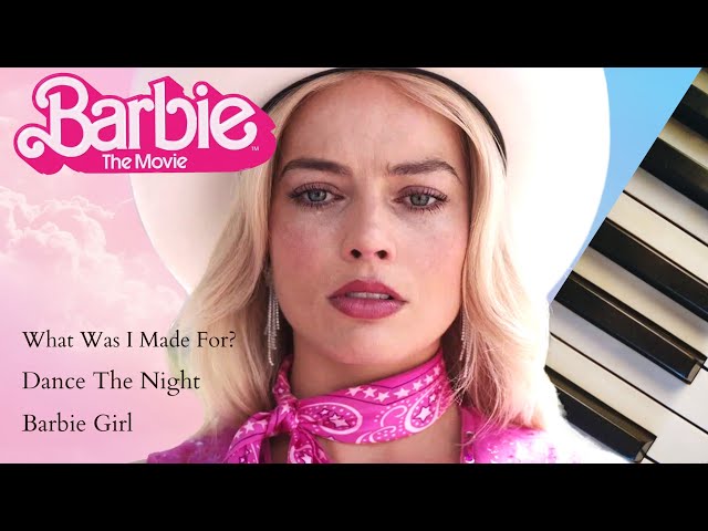 Barbie | 1 hour calm piano loop ♪