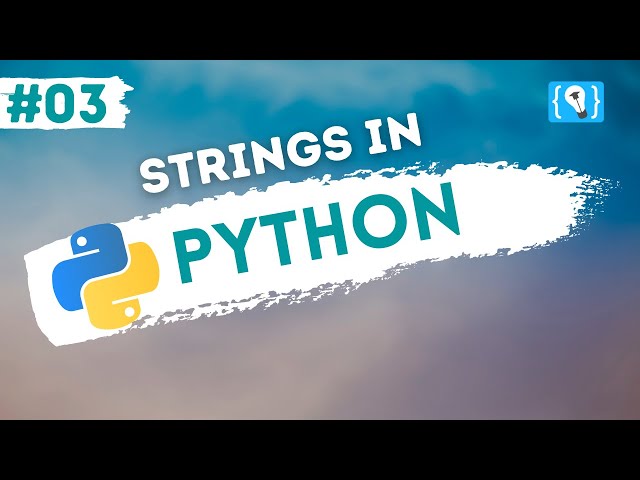 Python Tutorial deutsch [3/24] - Strings in Python