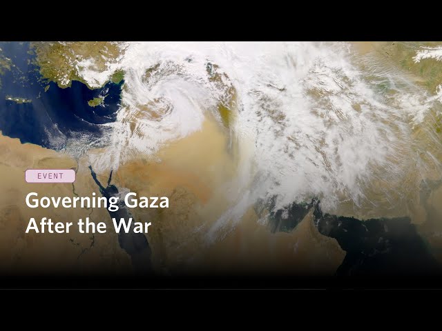 Governing Gaza After the War