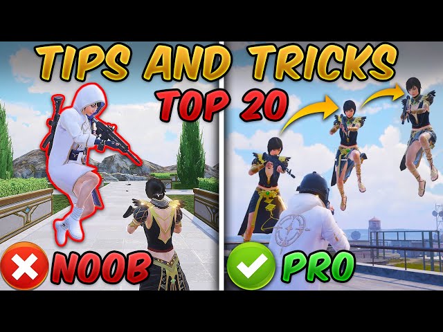 TOP 20 BEST TIPS AND TRICKS OF 2021 (PUBG MOBILE)