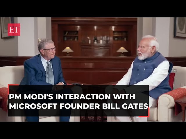 Chai Pe Charcha: PM Modi's interaction with Microsoft Founder Bill Gates | Full Video