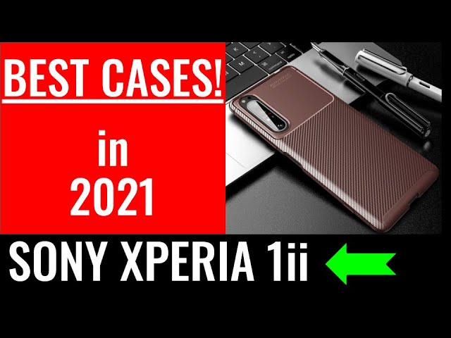 Best Xperia 1 ii Case? || MY BEST CASES for Sony Xperia 1 ii // fitBAG SLEEVE / CRUZERLITE