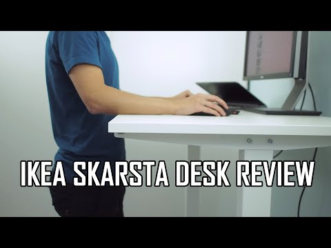 IKEA SKARSTA Sit Stand Desk Review