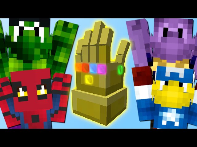 Thanos Handschuh! (Zeitreise, Schrumpfen, Laser, Schwarzes Loch und mehr)