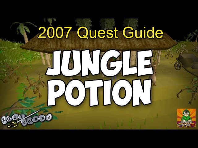 Runescape 2007 Jungle Potion Quest Guide