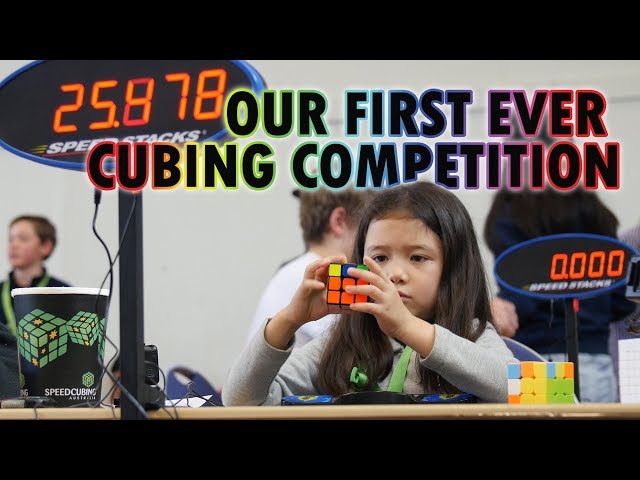 Our First Ever Cubing Competition