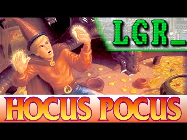 LGR - Hocus Pocus - DOS PC Game Review