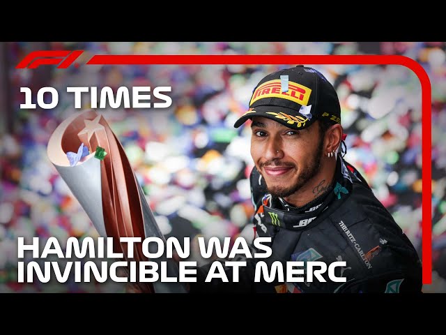 10 Times Lewis Hamilton Was Invincible at Mercedes