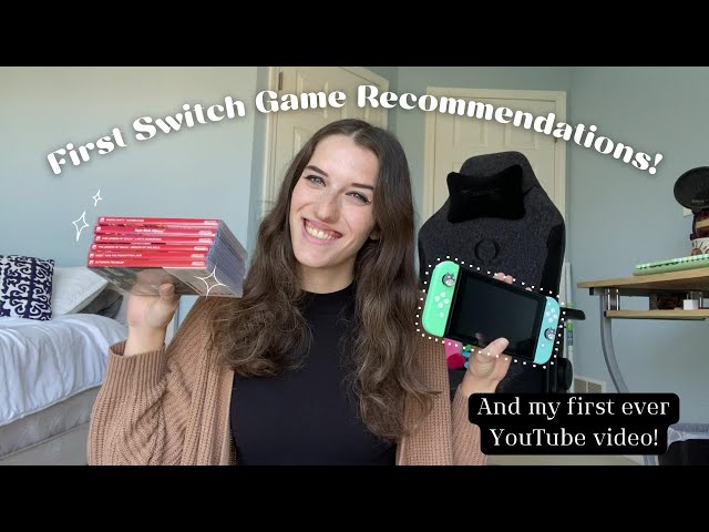 What Nintendo Switch Game To Get First? | my first YouTube video + my first switch game recs✨