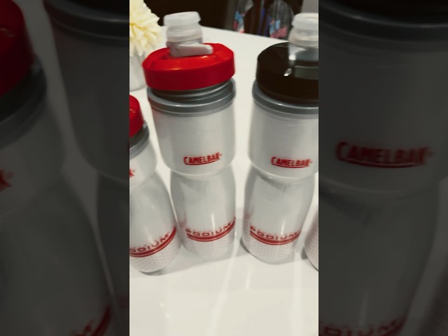 Why the different color bottle caps on my Camelbak Podium water bottles - hydration