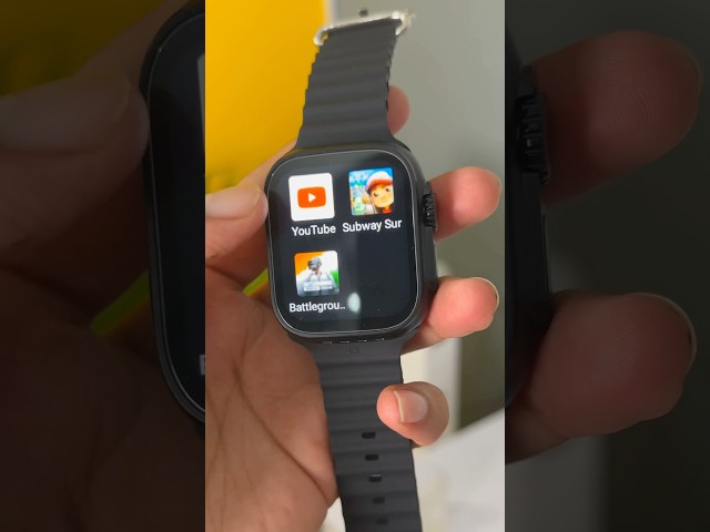 Android Smartwatch With Sim-Card insert 2GB Ram 16 GB Rom🔥