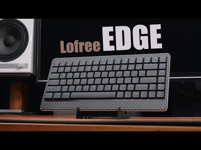 Lofree EDGE Review - Smoothest Ultra Low-Profile Mechanical Keyboard!
