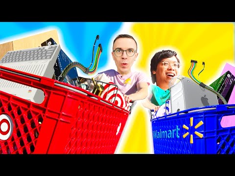 Target vs Walmart Gaming PC CHALLENGE!