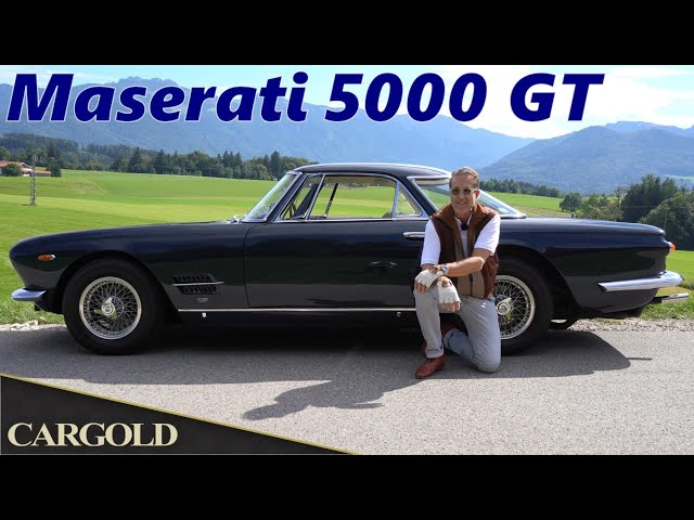 Maserati 5000 GT, 1962, V8 Rennmotor, 280 km/h! Der Gran Turismo für Kaiser und Könige