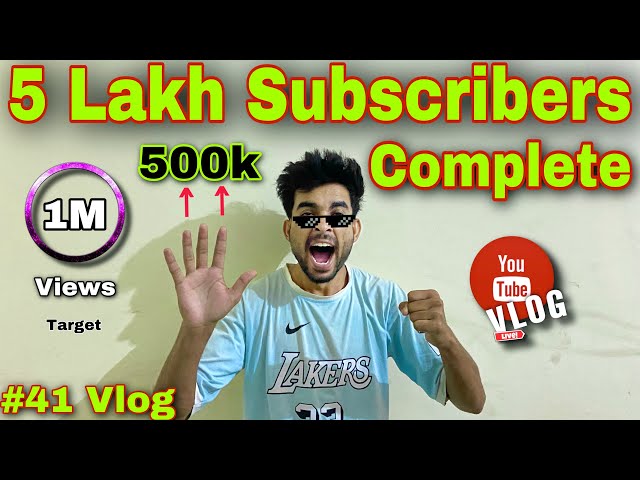 5 Lakh Subscribers Complete || Mini Vlog  #allrounderrazz #vlogs