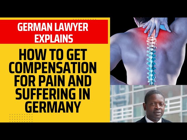 Compensation For Pains And Suffering, Smart Money / Schmerzensgeld