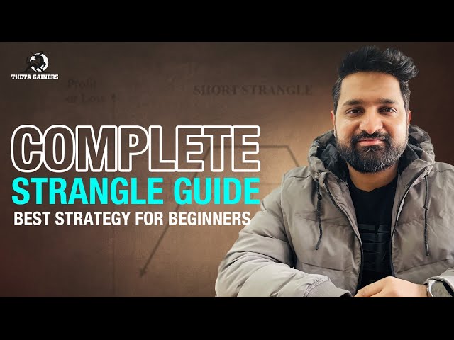 Strangle Strategy for Intraday Trading | Simple Option Selling Strategy | Theta Gainers