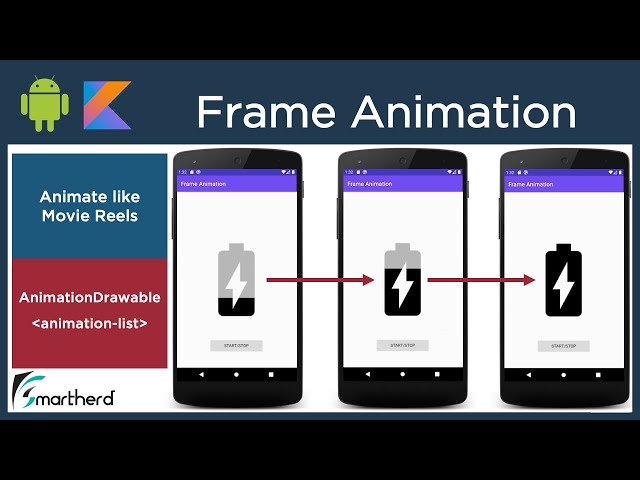 Android Frame Animation: Create frame-by-frame animation using AnimationDrawable