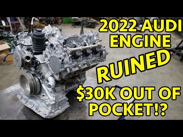 WARRANTY DENIED! 2022 Audi S5 $30K BILL! Tearing Down Catastrophic Overheat 3.0 TFSI V6 CWGD Engine