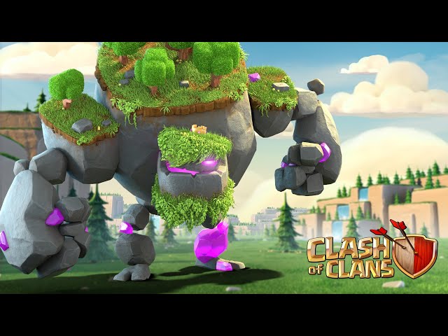 Mountain Golem Awakens ⛰️ Clash of Clans Official
