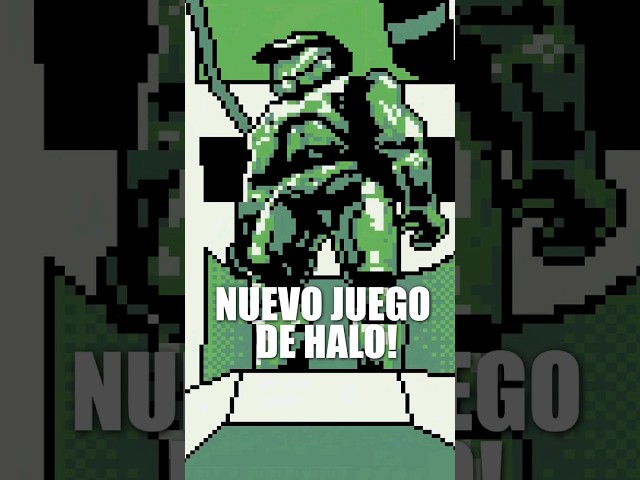 Halo CE para Gameboy! #haloinfinite #halo #videojuegos #short
