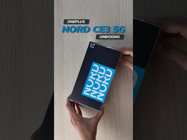 OnePlus Nord CE3 5G: Unboxing & First Look | #Shorts