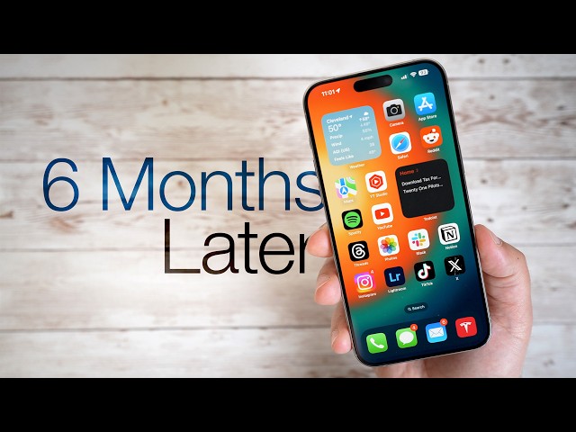 iPhone 15 Pro Max HONEST Review - 6 Months Later