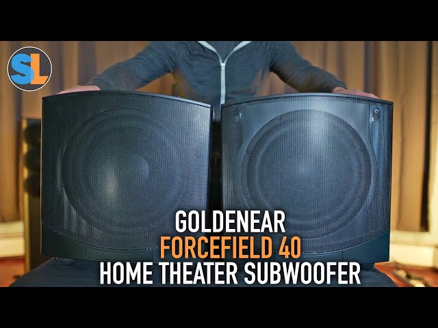 *GIVEAWAY TIME* GoldenEar Forcefield 40 Home Theater Subwoofer Review