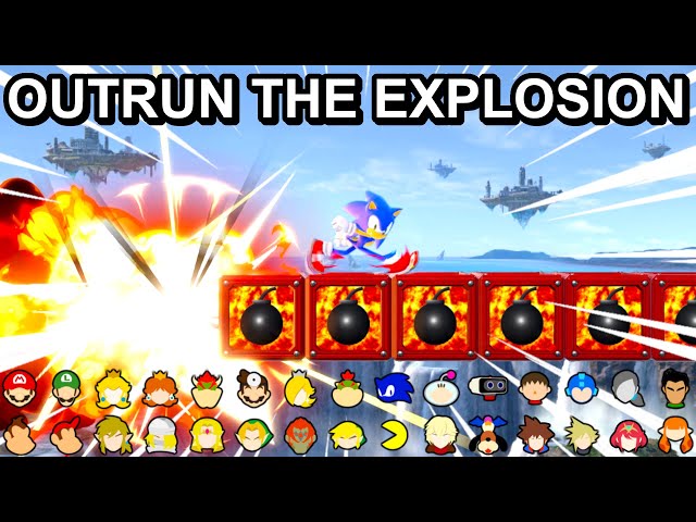 Outrun The Explosion!! - Super Smash Bros. Ultimate