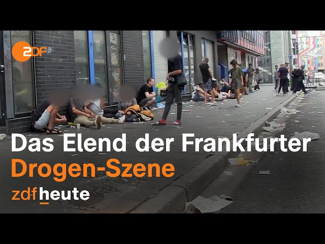 Elendsquartier Bahnhofsviertel: Braucht Frankfurt eine neue Drogenpolitik? | Länderspiegel
