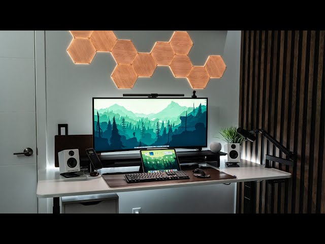 My Work From Home Desk Setup Tour (2023 Content Creator)