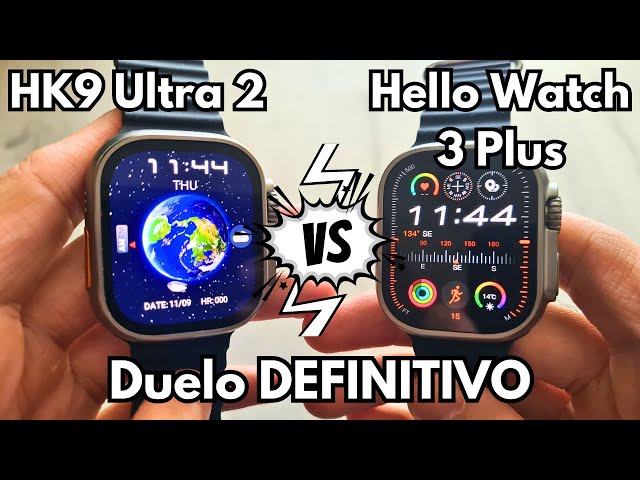 💥 HK9 Ultra 2 vs Hello Watch 3 Plus ¿Cuál es MEJOR? El Veredicto FINAL