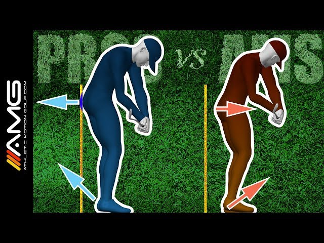 Golf Swing Early Extension: Pros vs Ams