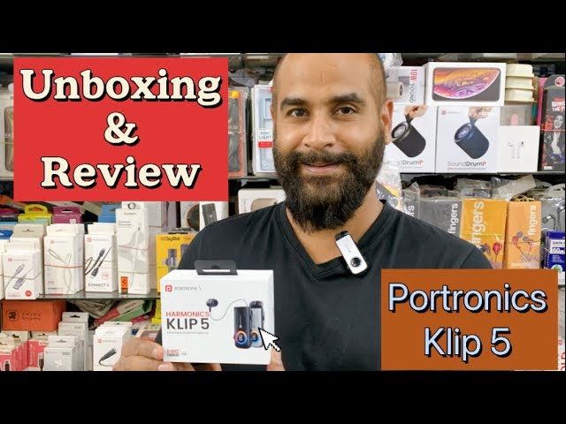 Unboxing & Review of Portronics Bluetooth Klip 5  #bluetooth #technology #innovation #unboxing #tech