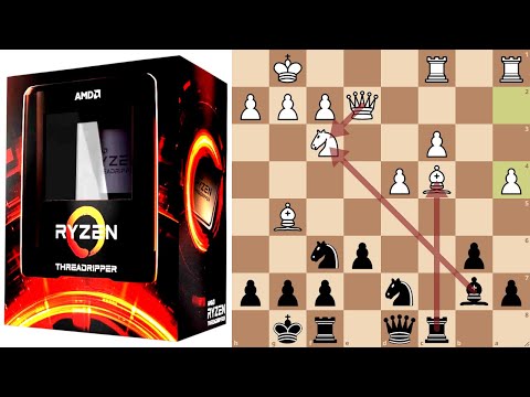 I challenged an AMD Threadripper 3990X to a game of chess