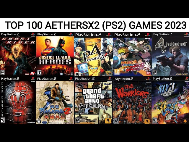 Top 100 Game Aethersx2 Terbaik 2023 Versi Game Box2002 | Game PS2 Terbaik