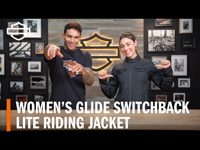 Harley-Davidson Women's Glide Switchback Lite Riding Jacket Overview