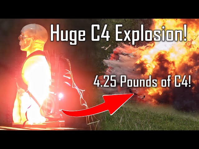 Massive C4 Explosion vs Ballistic Torsos! - Ballistic High-Speed