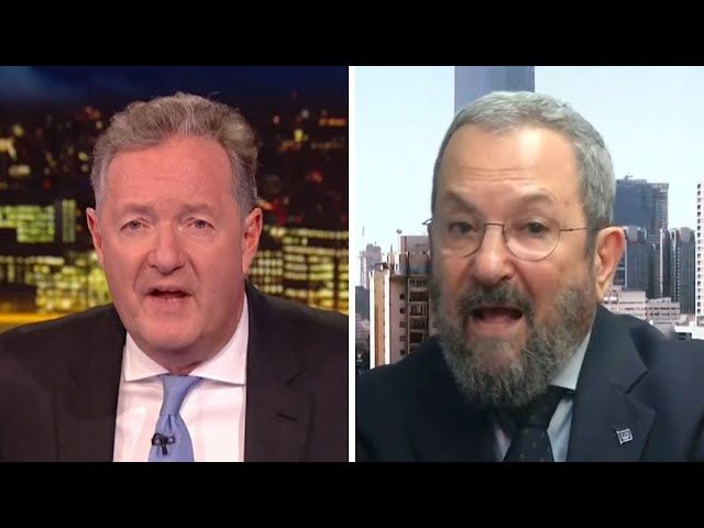 Piers Morgan vs Former Israeli PM Ehud Barak Over Palestine Treatment | The Full Interview