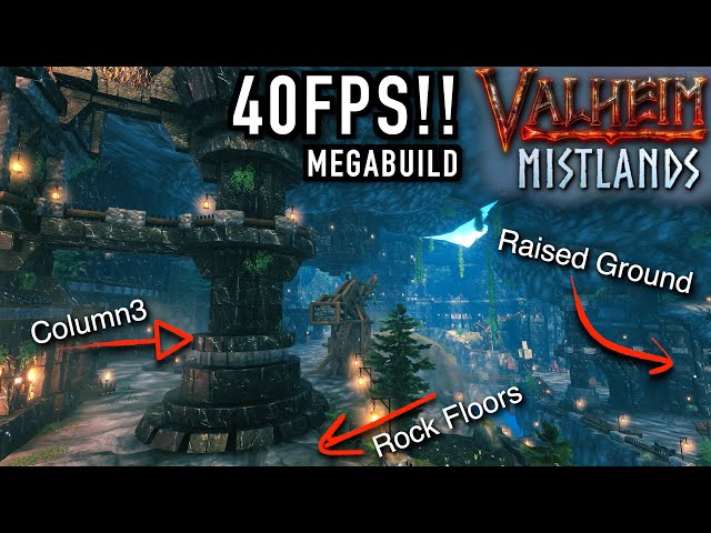 How to build BIG in Valheim with less "Lag"