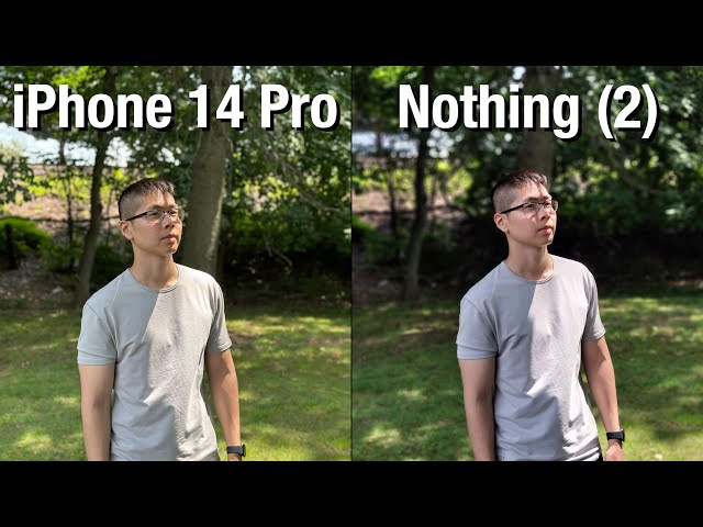 Nothing 2 (UPDATED) vs iPhone 14 Pro Camera Comparison