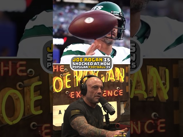 Joe Rogan finds out how popular football is