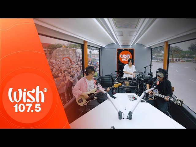 wave to earth performs "seasons" LIVE on Wish 107.5 Bus